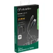 Cellularline Tetra Force Cable 200cm - USB-C