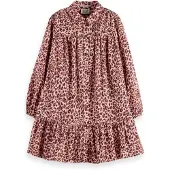 Scotch & Soda 177936 Long Sleeve Dress Rose 12 Years Fille
