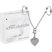 Orion Bijoux Indiscrets - bijou intime strass cœur - argenté