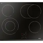 Amica PC6411PT Plaque en céramique, Plaque de cuisson, Noir