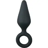 EasyToys Pointy Plug S - plug anal (noir) - petit