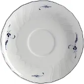 Villeroy & Boch 6x Soucoupe pour petit déjeuner/sous-tasse à thé Vieux Luxembourg, Soucoupe, Blanc