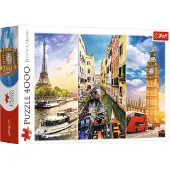 Trefl 45009 puzzle Puzzle 4000 pièces Ville