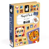 Janod Magnetibook Animaux - Puzzle