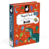 Janod Magnetibook Dinosaurs Board Game Multicolore 3-8 Years Enfants