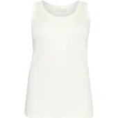 KAFFE CURVE Haut 'KC Carina' blanc naturel