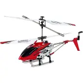 Syma Hélicoptère télécommandé 2,4G rouge