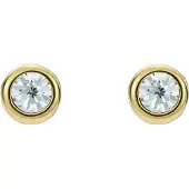 Ted Baker Boucles d'oreilles 'SINEE' or / transparent