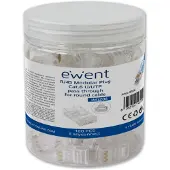 Ewent Im1206 Rj45 Cat6 Conector 100 Units Clair