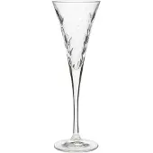 RCR Laurus VAP Flûte 12 cl, Confection de 6 Pièces, Verre, Transparent