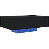 vidaXL , aspect chêne noir, 85 x 55 x 31 cm, matériau de bois