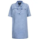 Noisy May Robe courte NMINDIE  femmes - Bleu - EU S