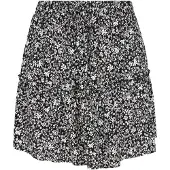 Swirly Jupe 'Back To School' noir / blanc