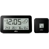 Braun Réveil avec station météo BC13BP