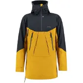 Lundhags Abisku Hybrid Anorak, anorak, homme, jaune/gris