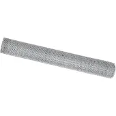 vidaXL : Clôture en panneaux soudés, 1 x 100 mètres, acier galvanisé, couleur argent