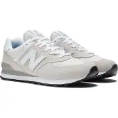 New Balance Baskets basses '574' crème / blanc