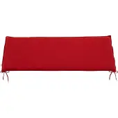 Doppler Canapé LIFE, modèle 3 places, dimensions 150 x 45 x 4 cm, couleur rouge