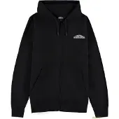 Difuzed Hommes, Pull-over, Sweat à capuche zippé Izuku Midoriya Hommes, Noir, (XL)