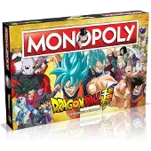Winning Moves WM00250-ITA-6 Brettspiel Dragon Ball Z Super Edition Monopoly Familie