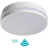 Kanlux S.A. Plafonnier Led 24w ?Tanche Ip54 Rond ?260mm Blanc - Blanc Naturel 4000k