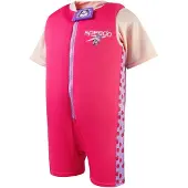 Speedo Learn To Swim Character Printed Floatsuit Rose 4-5 Years