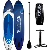 Deep Sea Jeu de planches de SUP XXL 330cm, Blau-Weiß