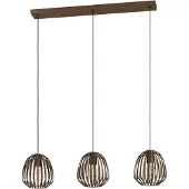 Eglo Lampe de table en bronze Espinal Ø 19,5cm - 3x E27