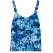 Vero Moda Haut 'VMMAJA DITA' azur / bleu clair / bleu foncé