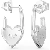 GUESS Jube04214 All You Need Is Love Earrings Clair Femme