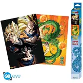 Abysse Corp Set 2 Posters Dragon Ball Chibi Goku & Shenron