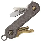 KeyBar Cratered Titanium KBR223, outil porte-clé