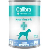 Calibra Veterinary Diets Hypoallergenic insectes avec saumon pâtée pour chien