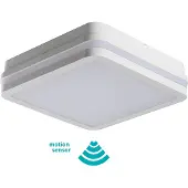 Kanlux S.A. Plafonnier à LED avec détecteur de mouvement BENO 24W NW-L-SE W 2060lm 4000K IP54 33346 (2060 lm)
