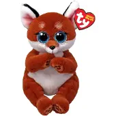TY Beanie Babies Bellies Witt Fox, 15cm