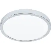 Eglo Lumière de plafond chromée Fueva 6 LED - Ø 27,7cm