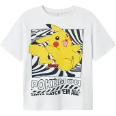 Name it T-Shirt 'NKMJamish Pokemon' jaune / rouge / noir / blanc