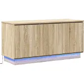 vidaXL Meuble TV en chêne Sonoma, 100 x 38 x 49 cm, aggloméré