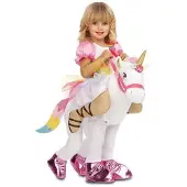 MOM Déguisement De Princesse Licorne à Chevaucher Pour Fille