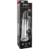 PDX Elite - 2 en 1 - pompe à pénis et masturbateur combinés (transparent)