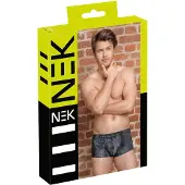 NEK - Boxer noir motif peau de serpent