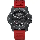 Luminox XS.3875 Montre de plongée automatique pour homme Master Carbon Seal rouge
