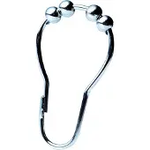 RIDDER Anneaux pour rideaux Système coulissant 12 pcs.
