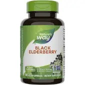 Nature'S Way , Sureau noir, 1 150 mg, 100 gélules végétaliennes (575 mg par gélule)