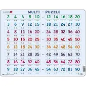 Larsen Puzzle Apprendre à compter - Tables, 80 pièces.