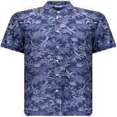 Deeluxe Willson Short Sleeve Shirt Bleu L Homme