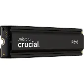 Crucial - P510 - SSD interne - 2 To - PCIe Gen4 NVMe M.2 - Avec dissipateur thermique - Vitesse de lecture jusqu'à 1100 Mo/s - CT2000P510SSD5