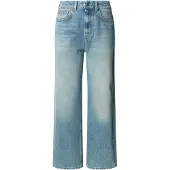 Pepe Jeans pour femme. PL2047312S0 Jeans Straight Lexa blue (24/30), Bleu, Casuel, Coton, Denim