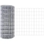 vidaXL Clôture Euro 0,4 x 10 m fer revêtu de PVC