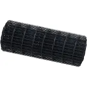 vidaXL Clôture Euro, 0,6 x 50 mètres, fer revêtu de PVC, gris